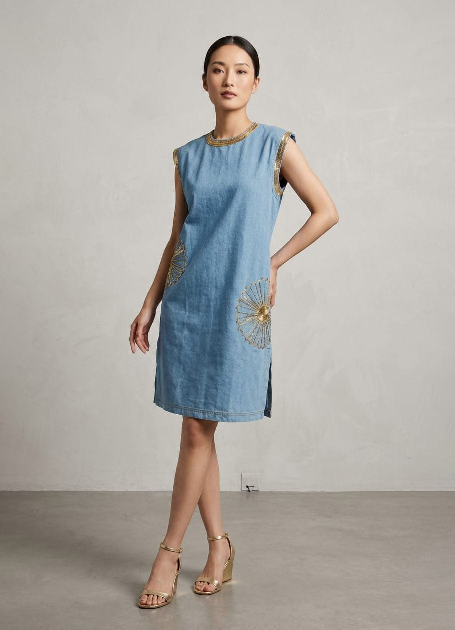 Denim Dress Women Wear