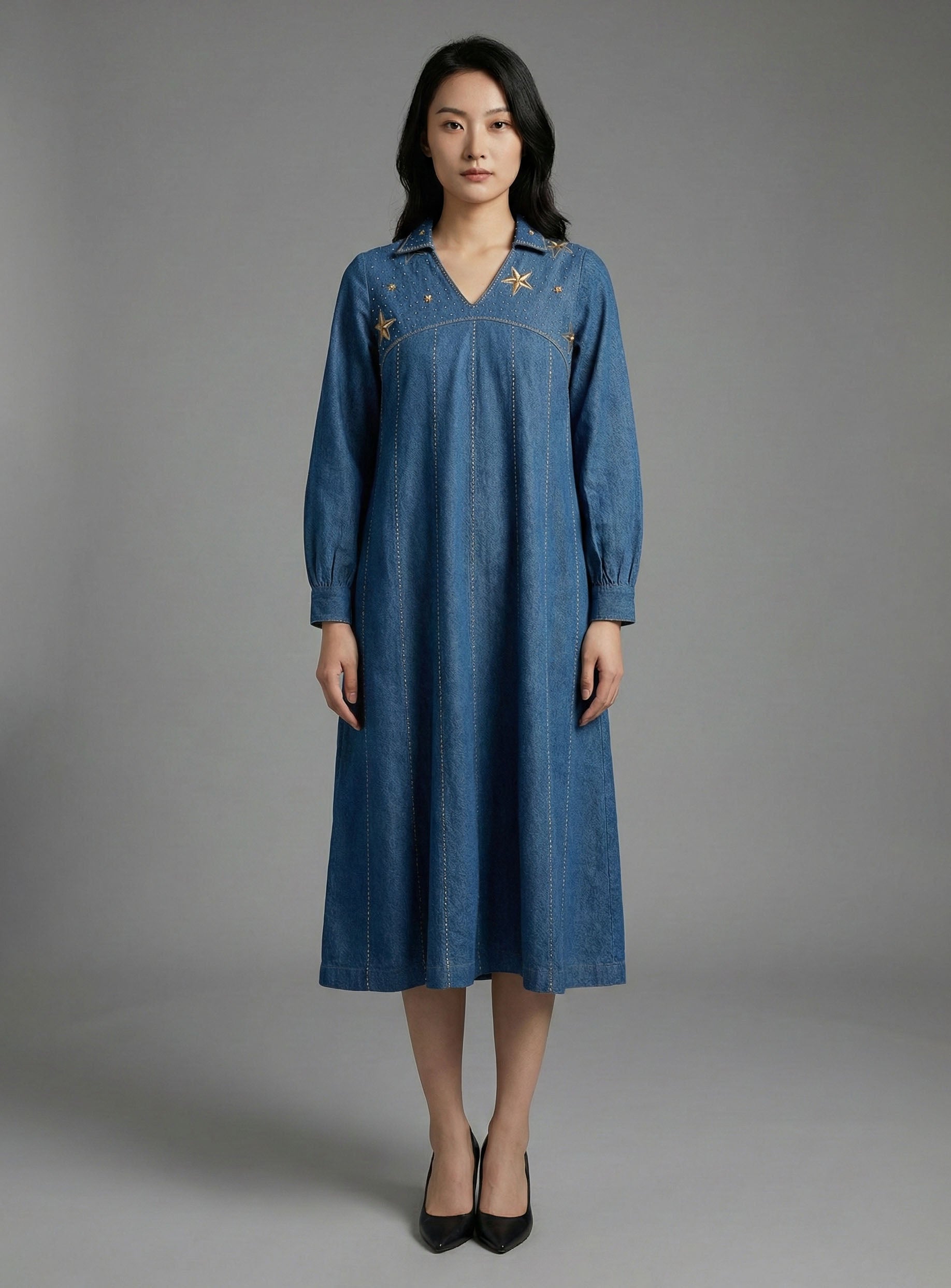 Denim Dress Women Wear