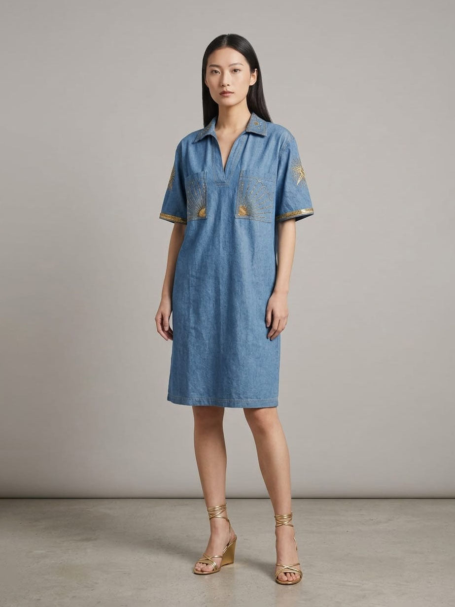 Denim Dress Women Wear