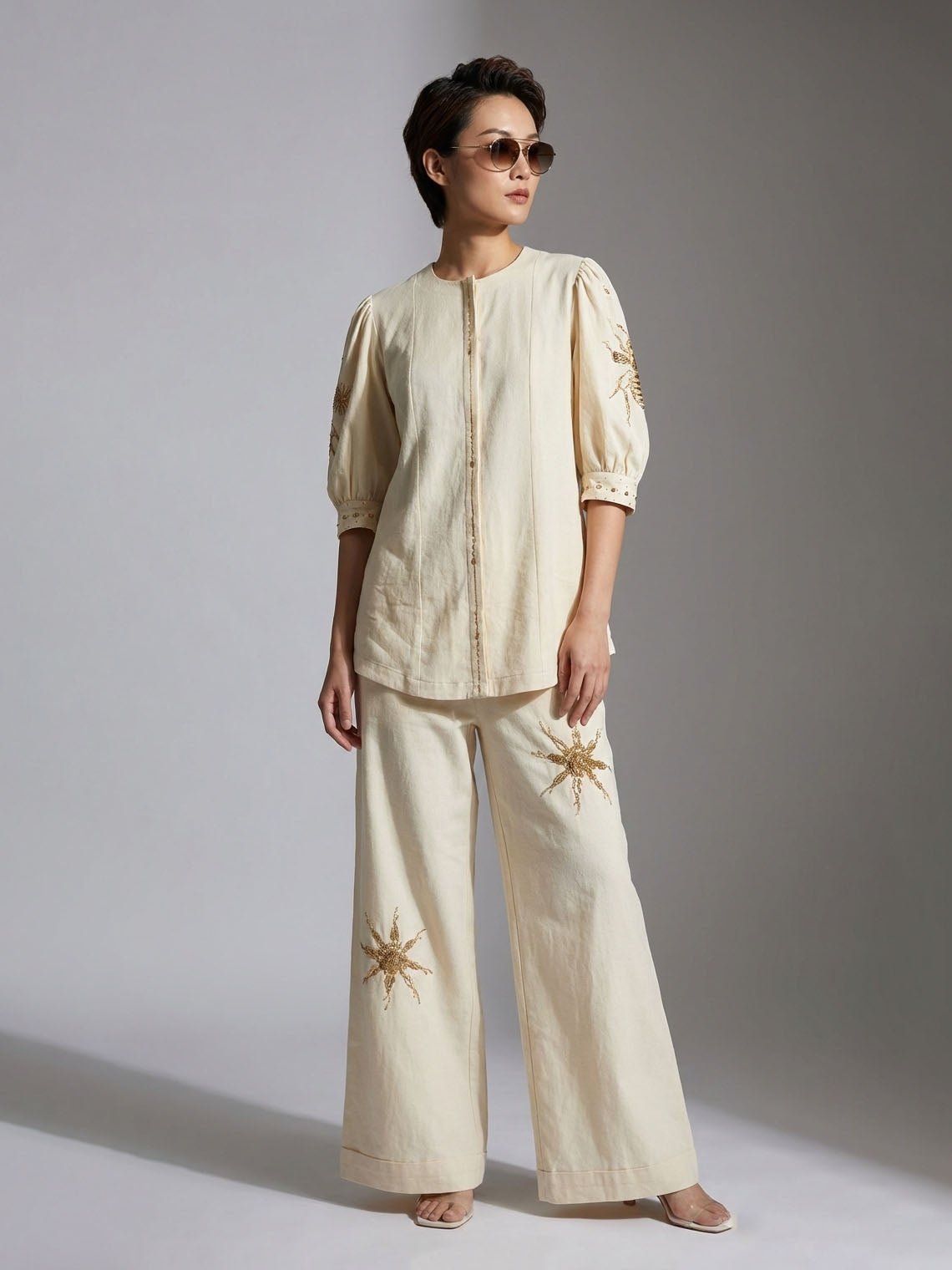 Denim Co-ord Set Women Wear