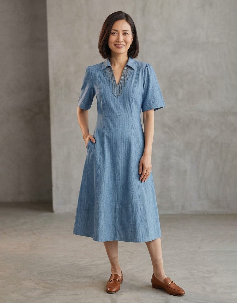 Denim Dress Women Wear