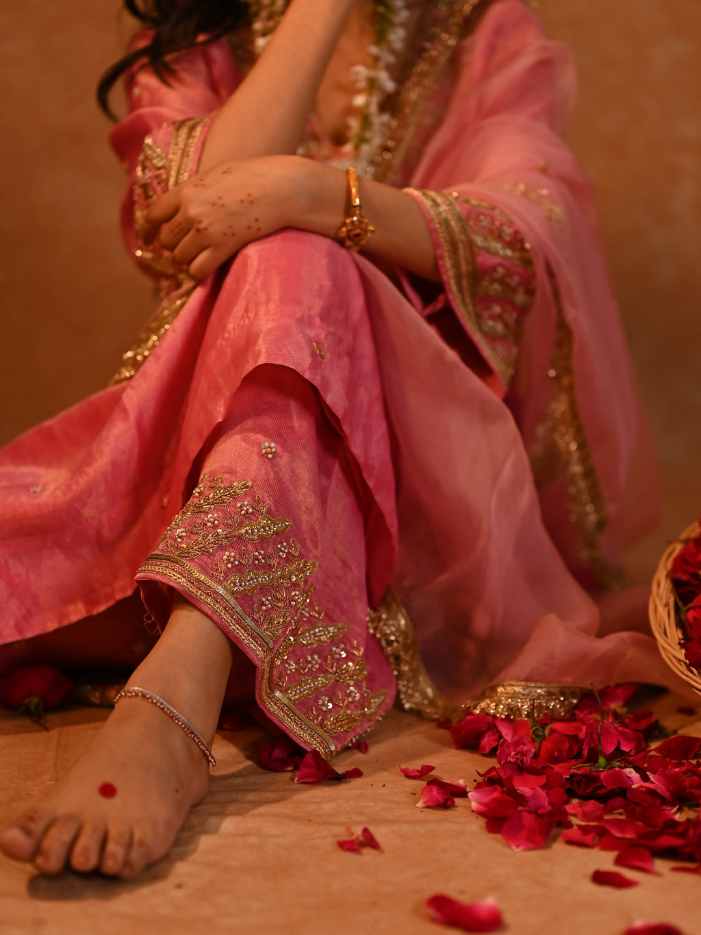 Women's Pink Kurta Set